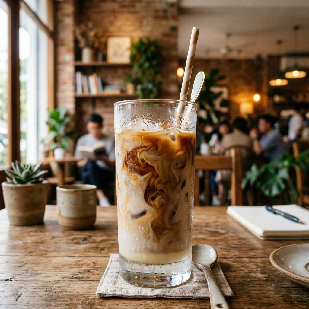 Iced Spanish Latte